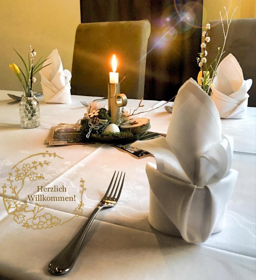 Restaurant Und Pension Zur Puppenstube Stolpen Dış mekan fotoğraf